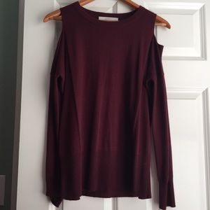 Ann Taylor, NEW never worn burgundy sweater.